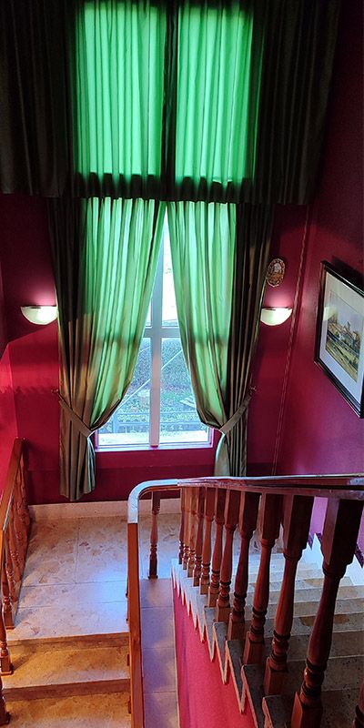 Interior Hostal La Nave en Palencia