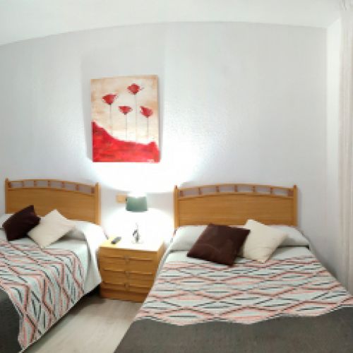 Habitación hostal montaña palentina