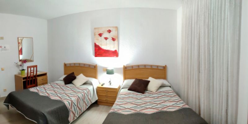 Habitación hostal montaña palentina