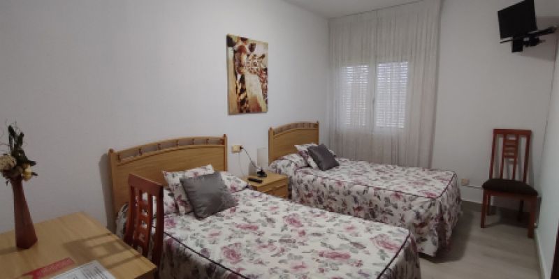 Vista general habitación doble