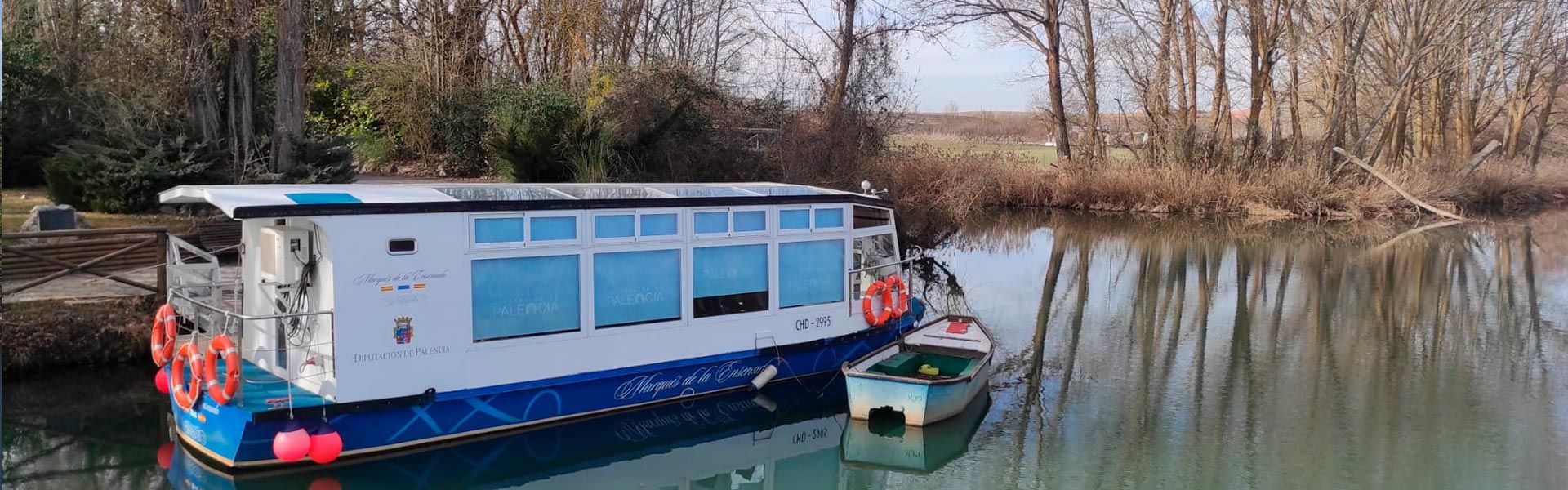 Barco Canal de Castilla Palencia