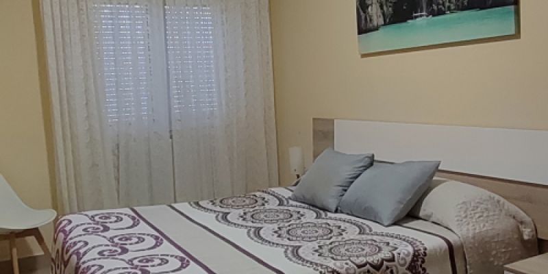 Cama en Hostal la Llave