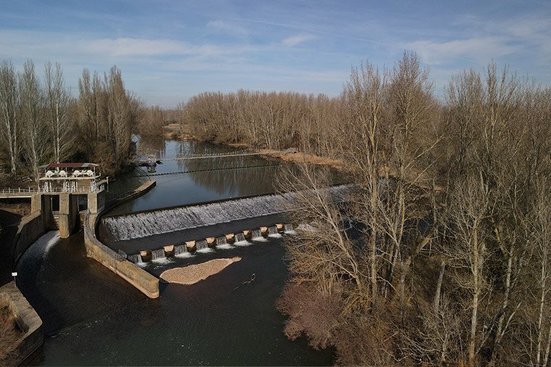 Canal de Castilla en Herrera de Pisuerga