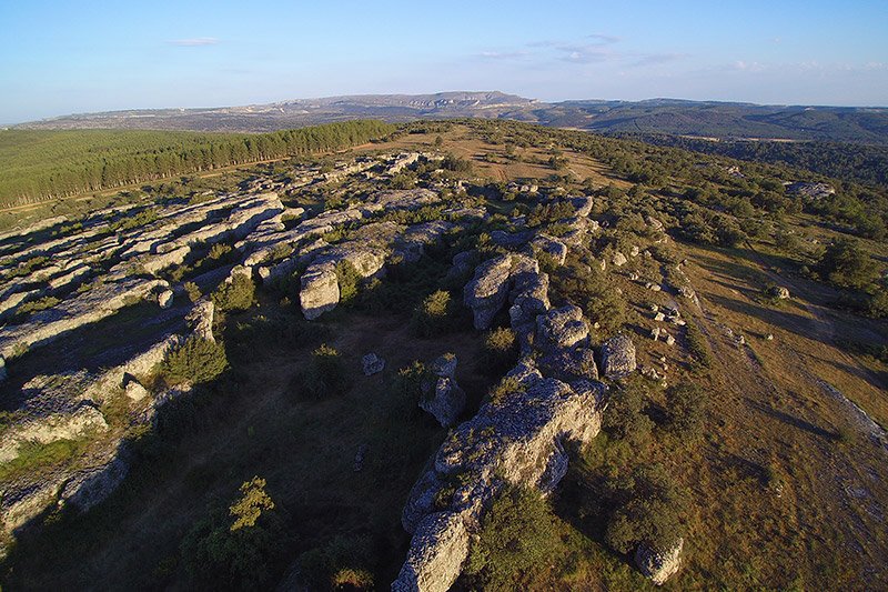 Las Tuerces desde el aire