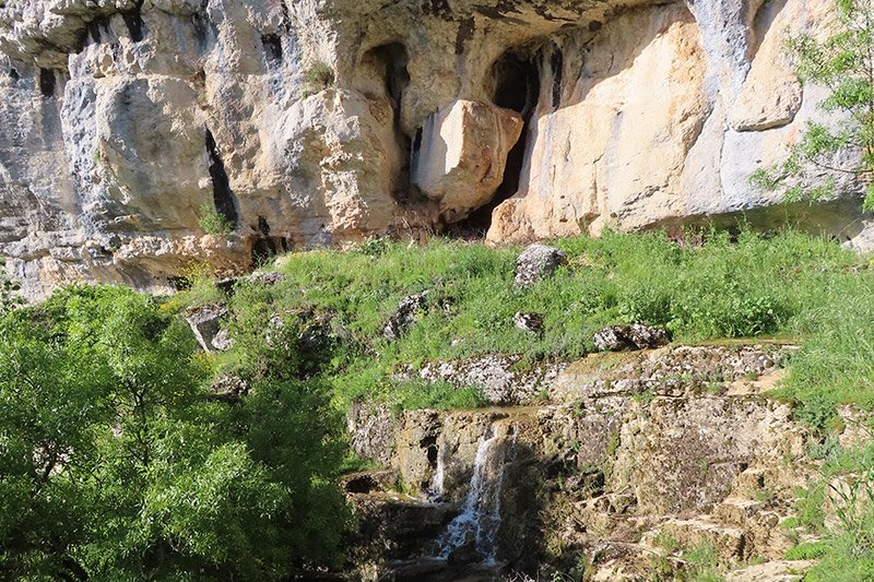 Cascada en El Cañón de la Horadada